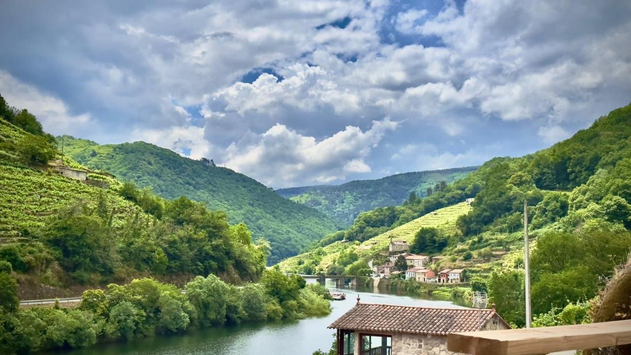 El Balcon De La Penela Villa Belesar Bagian luar foto